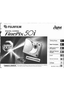 Fujifilm FinePix 50i manual. Camera Instructions.